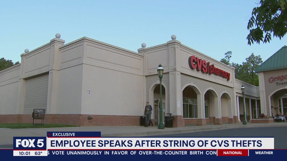 CVS employee speaks out after string of thefts across DC region